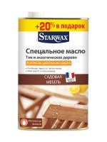 СПЕЦИАЛЬНОЕ МАСЛО - ДЛИТЕЛЬНАЯ И УСИЛЕННАЯ ЗАЩИТА 900МЛ STARWAX (55774)