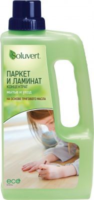 КОНЦЕНРТАТ ДЛЯ МЫТЬЯ ПАРКЕТА И ЛАМИНАТА 1Л SOLUVERT (55445)